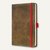 Notizbuch CONCEPTUM Vintage, 135 x 203 mm (ca. A5), liniert, Hardcover, braun