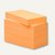 officio Haftnotizblock - 30 x 75 mm, signalorange, 5 x 100 Blatt