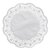 Papstar Tortenspitzen rund 'Rose', Ø 20 cm, weiß, 2.000er-Pack, 2078