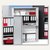Rollladenschrank, 3 Böden, 1.560 x 1.200 x 420 mm, Stahl/Kunststoff, grau