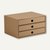 S.O.H.O. 3er Schubladenbox DIN A4:Produktabbildung 1