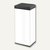Abfalleimer Big-Box Touch - 60 l, 340x260x770 mm, Stahlblech/Kunststoff, weiß