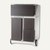 Rollcontainer easyBox 1+1+2 Schubladen, 64 x 39 x 44 cm, Rollen, PS/ABS, wenge