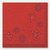 Servietten ROYAL Collection: JUST STARS, 1/4 Falz, 48 x 48 cm, rot, 250 Stück