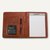 Alassio Schreibmappe RIOMAGGIORE, DIN A5, Lederimitat, braun, 30154