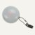 LED-Handtaschenlicht in Kreisform, Touch-Funktion, Clipbefestigung, 70526