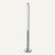 Stehleuchte, indirekte Beleuchtung, H168 cm, T5/G5 / 230 V / 21 W, Metall, chrom
