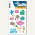 Schmucketiketten MAGIC, I love Summer mit Glitzersteinchen, Jewel, 10 x 1 Blatt