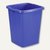 Durable Abfalltonne DURABIN 90 L, lebensmittelecht, blau, 6 Stück, 1800474040