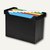 Elba Hängebox 'Go-Set' ohne Deckel, inkl. 8 farbigen Mappen, schwarz, 400005232