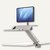 Fellowes Sitz-Steh Workstation Lotus RT, Tischklemme, 1 Monitor, weiß, 8081701