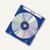 HAN CD-Mäx-Tray, inkl. Beschriftungsetiketten, blau, 10 Stück, 9201-14