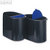 Helit Duo-System-Papierkorb, 20 und 9 Liter, schwarz/blau, H6103993