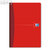 Oxford Office Buch, DIN A4, kariert, 96 Blatt, Farben sortiert, 100100923