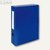 Exacompta Archiv-/Dokumentenbox für DIN A4, PP, B 80 mm, Druckknopf, blau,59832E