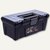 Werkzeug-/Bastelkasten TOOL BOX, 325 x 165 133 mm, PP, schwarz, 16150801
