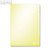 Sichthülle SUPER PREMIUM, DIN A4, 150my, PVC, gelb klar, geklebte Unterseite