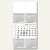officio 5-Monats-Wandkalender 30 x 60 cm, 5 Monate auf 1 Seite***2022***, 5114