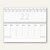 Tisch-Querkalender, 1 Woche / 2 Seiten, 30.5 x 13.8 cm, Spiralbindung***2022***