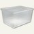 Aufbewahrungsbox, 13,4 Liter, L 780 x B 570 x H 400 mm, Deckel, PPR, transparent