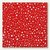 Servietten 'Etoiles', 3-lagig, 1/4-Falz, 33 x 33 cm, Tissue, rot/weiss, 1.200St.