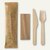 Holz-Besteckset pure:Produktabbildung 1