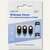 Webcam-Abdeckung für Notebooks/Smartphones/Tablet-PCs, Metall, schwarz, 3er Set