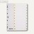 Hetzel Karton-Register DIN A4, Zahlenregister 1-10, weiß, 190 g/m², 332101