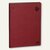 MINISTER RECYCLING Kalender - 16 x 24 cm - 1 Woche/2 Seiten, DIANA bordeaux