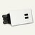 Ladegerät USB AC 30W-100 für Bento® desktop locker 500:Produktabbildung 1