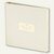 Gästebuch, Text 'Mr. & Mrs.', 230 x 220 mm, 60 Seiten, offwhite, 2er Pack