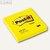 Post-it Notes Haftnotizen, neongelb, 76 x 76 mm, Block á 100 Blatt, 654NGE