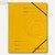 Herlitz Eckspanner 'easyorga' DIN A4, 355 g/m² Karton, gelb, 5 Stück, 11387164