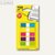 Post-it Index Mini Etui - 12.7 x 43.7 mm, sortiert, 6835CBEU