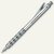 Pentel Druckbleistift mit Metallgehäuse, Minenstärke: 0.5 mm, HB, PG1015-A