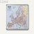 Europakarte, politisch, 95 x 110 cm, magnethaftend, Alu-Rahmen, beschreibbar
