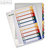 PC-beschriftbare Register 1-12, DIN A4, PP, transparent, 12940000, 1294-00-00