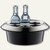 Flaschenkühler für 6 Flaschen bis 0.33l, (Ø)297x(H)122 mm, Edelstahl/Kunststoff