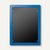 Sichtrahmen/Infotafel f. DIN A4, Klappmechanik, schraubbar, blau, 5 Stück, 92540