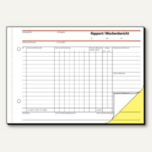 Formular Wochenrapport