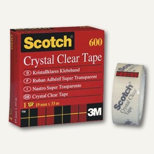 Klebeband 600 Crystal-Clear