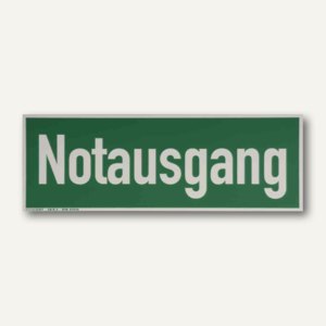 Rettungswegschildfolie - Notausgang