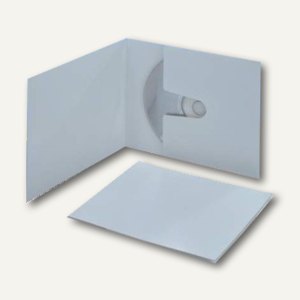 CD Kartonstecktasche mit Klappe 142x125mm VE 100 St.