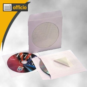 CD-Papiertasche mit Sichtfenster
