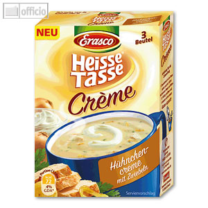 Erasco Heisse Tasse Hühnchencreme Suppe