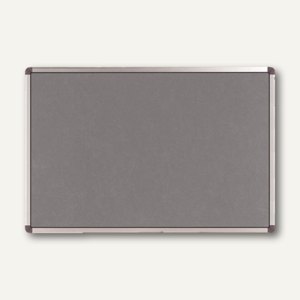 Nobo Textiltafel "Elipse", 180 x 120 cm, grau, 1900913