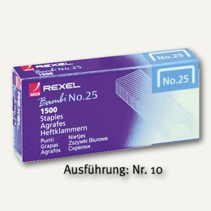 Heftklammern Nr. 10