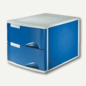 Schubladenmodule 2 Schübe á 120 mm blau 5287