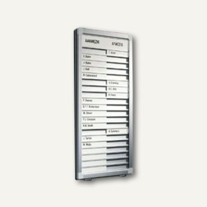 Legamaster Abwesenheitsboard Professional, 31 x 26 cm, 10 Personen, 7-622100