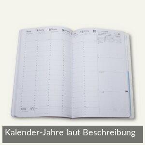 MINISTER Terminkalender-Einlage - 16 x 24 cm - 1 Woche/2 Seiten